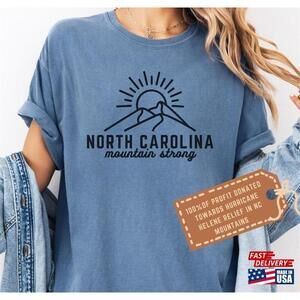 North Carolina Mountain Strong Proceeds To Hurricane Tee Tshirt